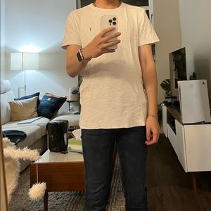 All saints white T-shirt